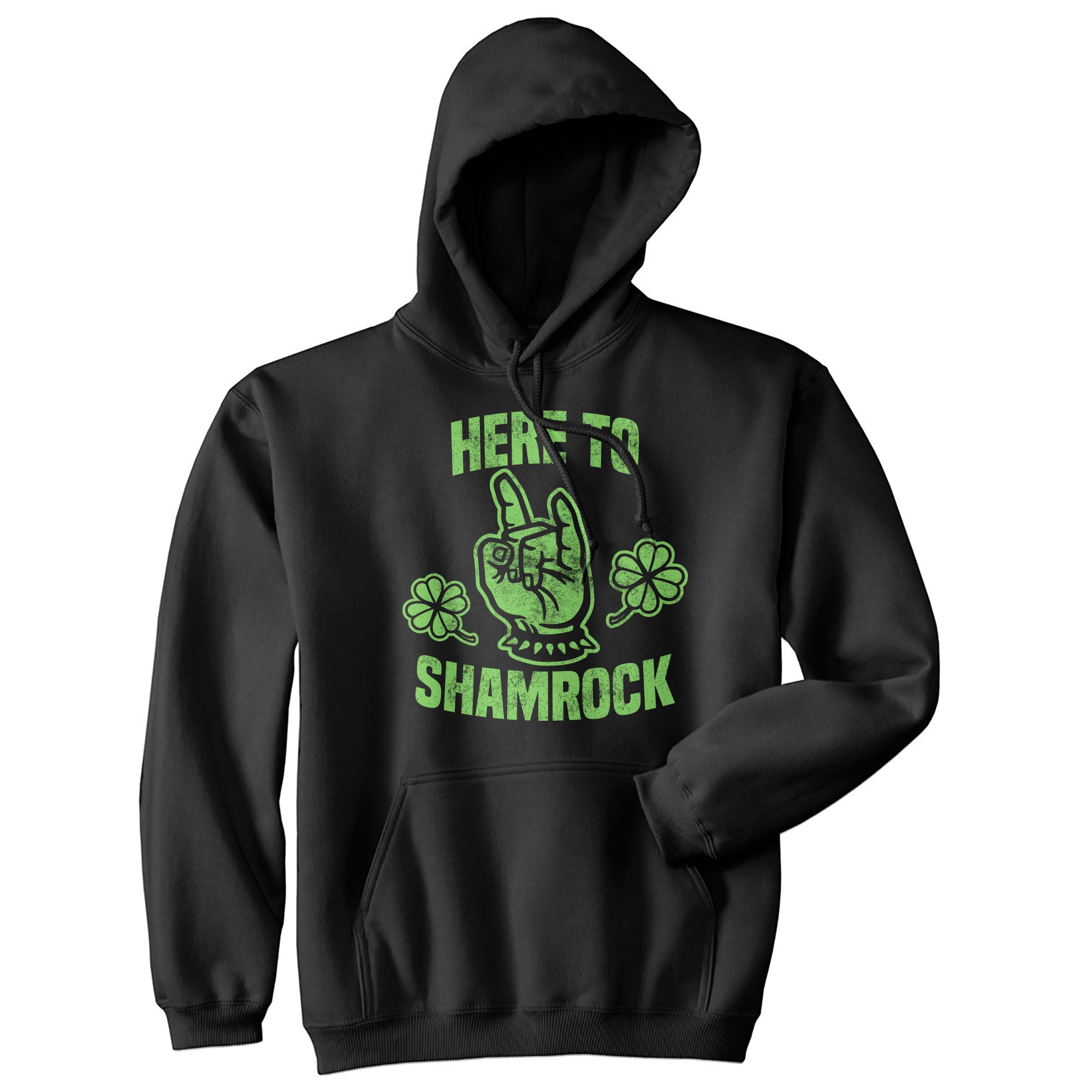 Bonmartx Here To Shamrock Hoodie