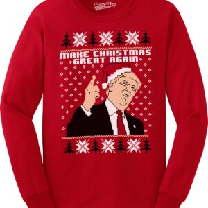 Bonmartx Make Christmas Great Again Crew Neck Sweatshirt