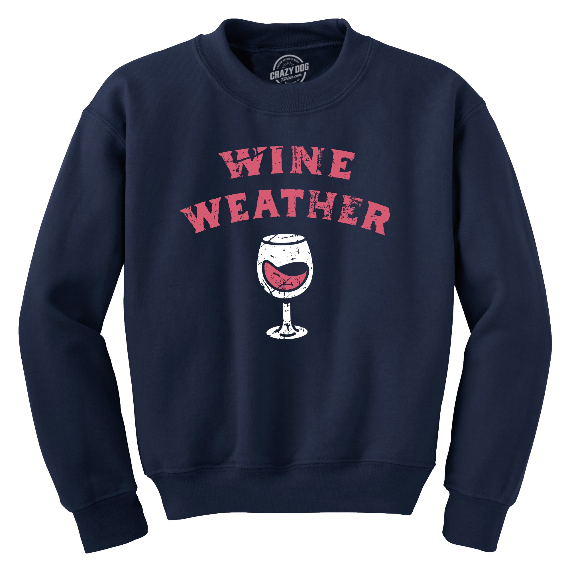 Bonmartx Wine Weather Crew Neck Sweatshirt